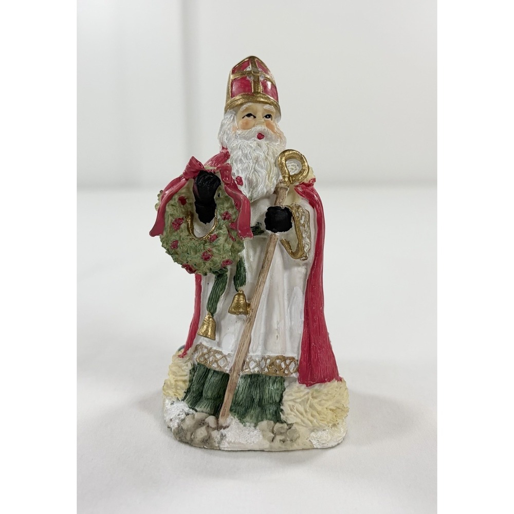 Vintage 1995 International Santa Claus Collection St Nicholas Austria Decor